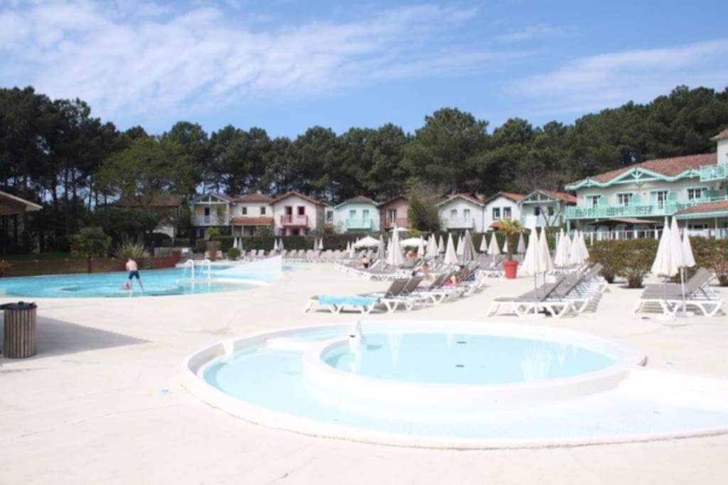 Appart' Dans Les Pins, Ocean, Lac, Piscine Lacanau Eksteriør bilde